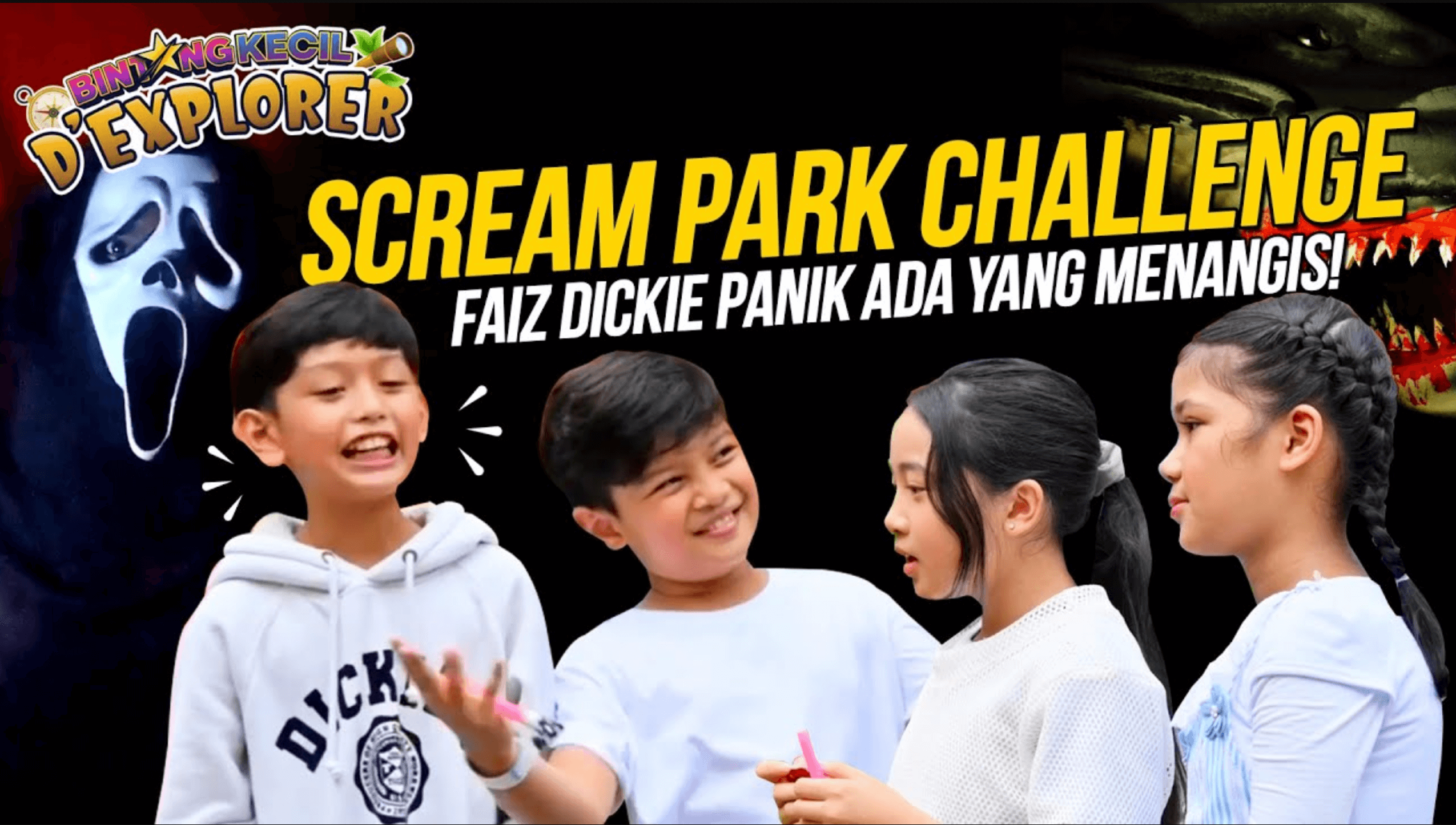 Scream Park Challenge | BK D’Explorer EP 1 | BINTANG KECIL